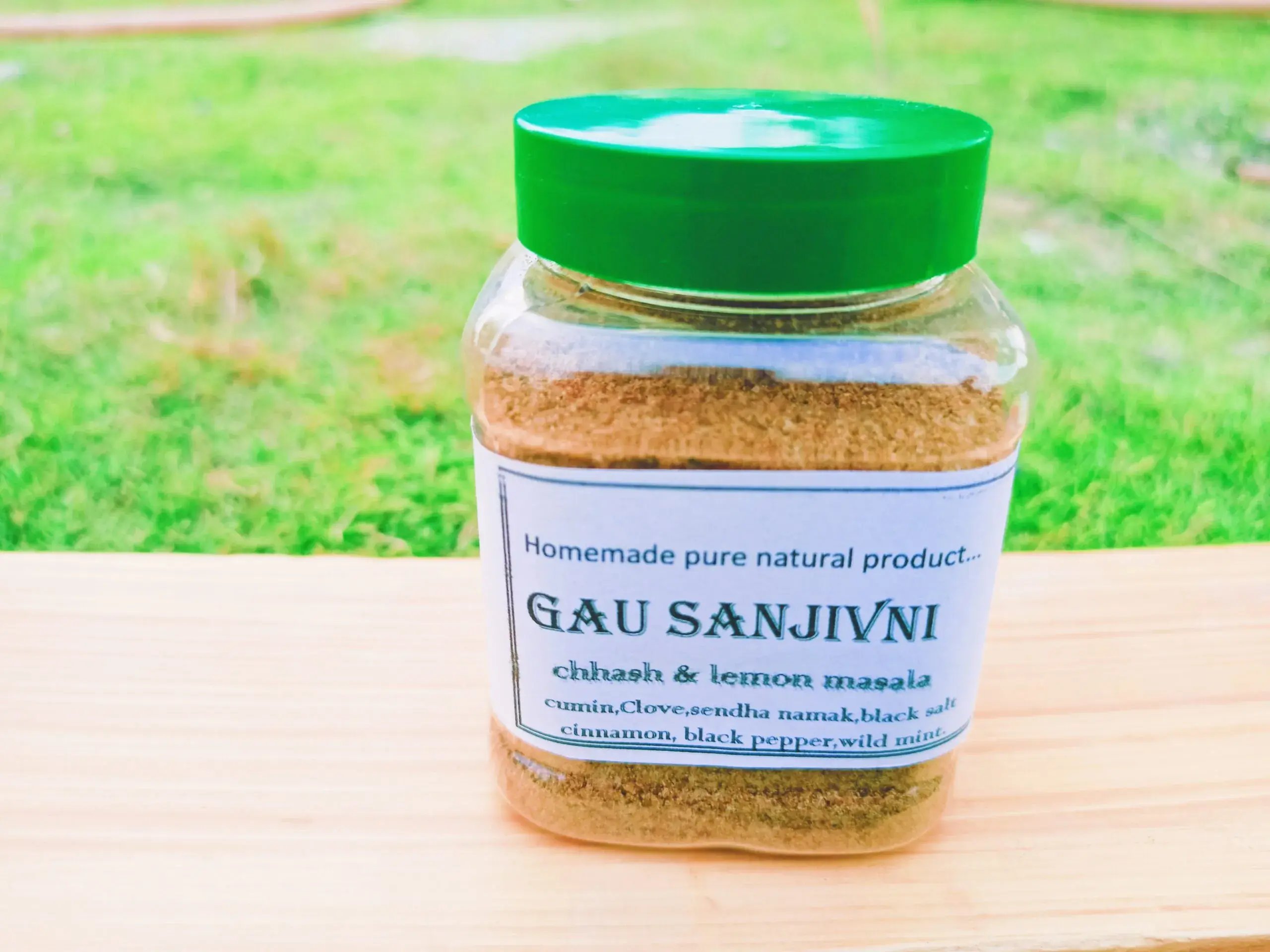 Gau Sanjivani Chhash(Taak) and Lemon Masala(Buttermilk Masala)